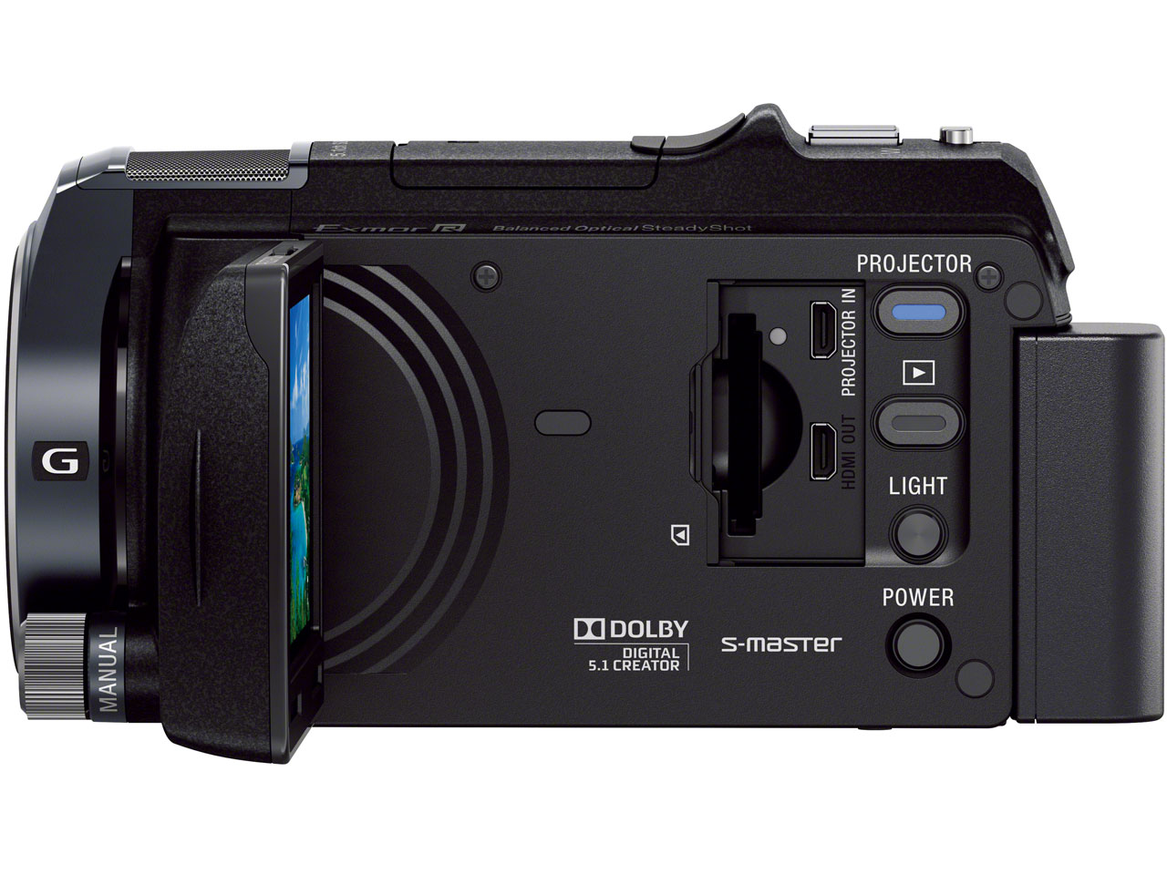 HDR-PJ630V (B) [�u���b�N]