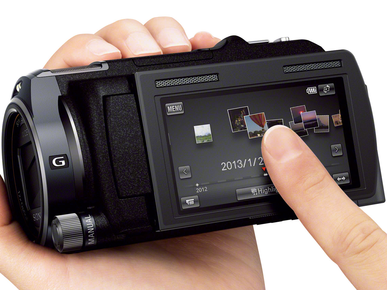 HDR-PJ630V (B) [�u���b�N]