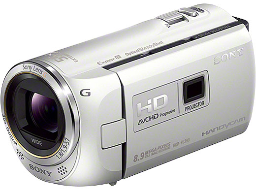 HDR-PJ390 (W) [�v���~�A���z���C�g]