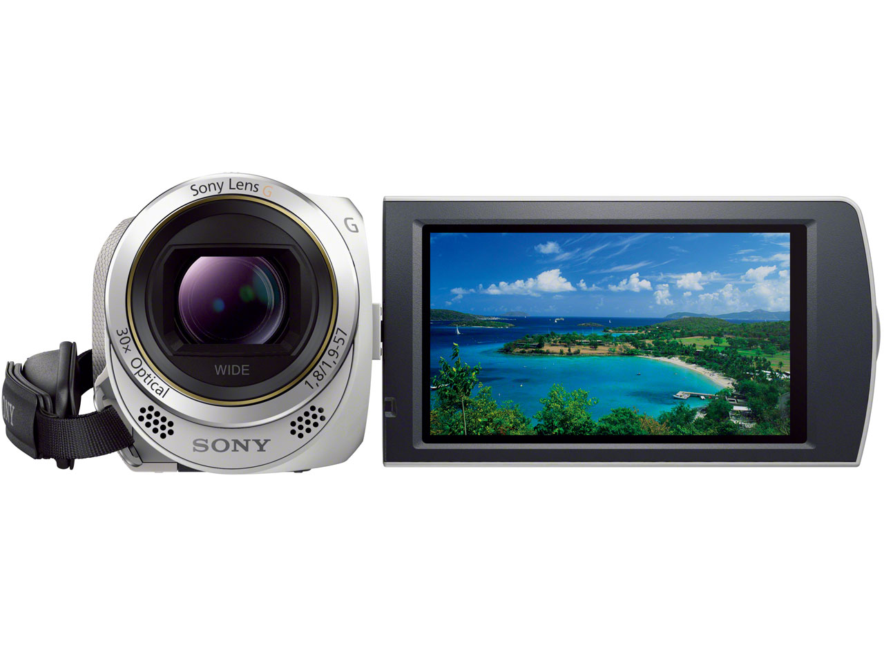 HDR-CX390 (W) [�v���~�A���z���C�g]
