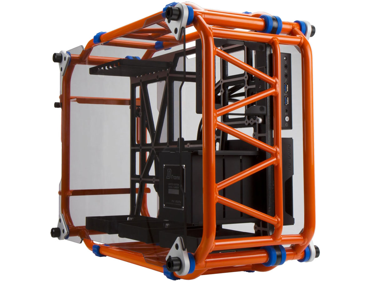 INWIN PCケースD-Frame（オレンジ） mini MiniITX対応 Amazon.co.jp: In Win オートバイ スチールチューブ Mini-ITX