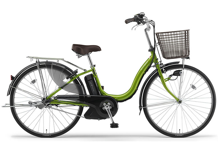 ヤマハ PAS NATURA X563-3008大容量8.1AH 26型3段 緑 ヤマハ PAS