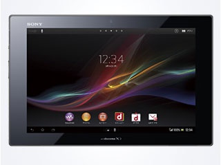 Xperia Tablet Z�V���[�Y SO-03E docomo [�u���b�N]