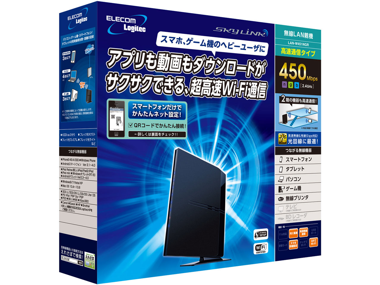 SkyLink LAN-W451NGR [�u���b�N]