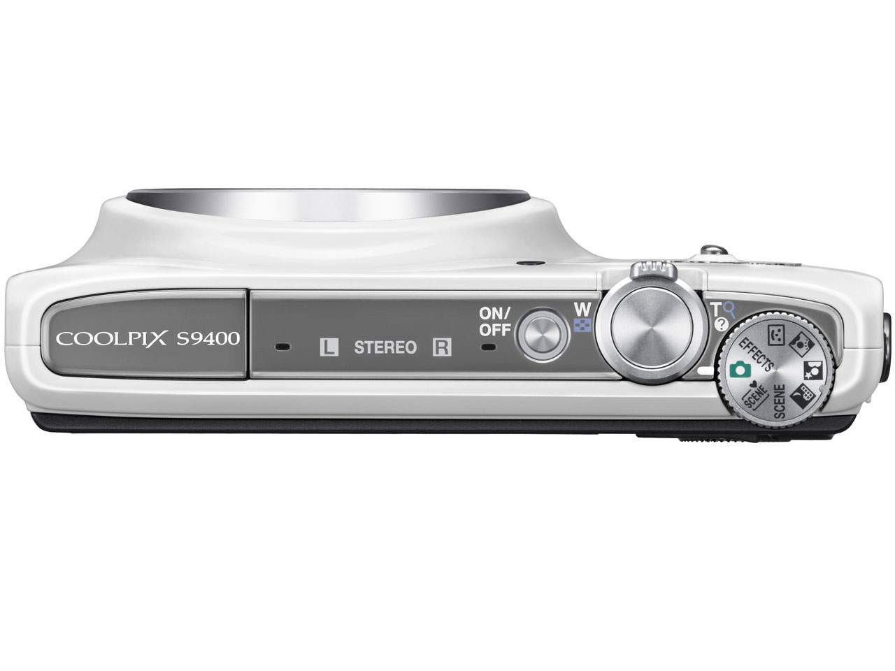 『本体 上面1』 COOLPIX S9400 [エレガントホワイト] の製品画像