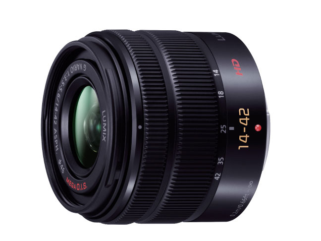 LUMIX G VARIO 14-42mm/F3.5-5.6 II ASPH./MEGA O.I.S. H-FS1442A-K [�u���b�N] �̐��i�摜