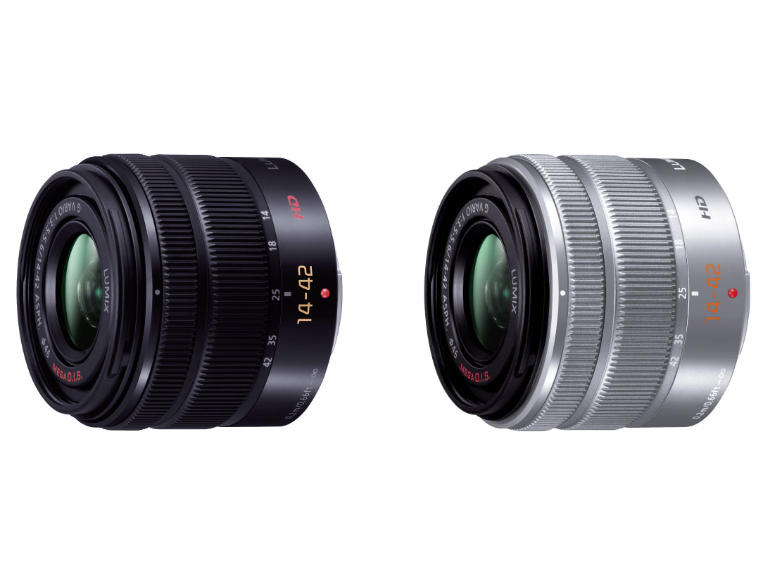 LUMIX G VARIO 14-42mm/F3.5-5.6 II ASPH./MEGA O.I.S. H-FS1442A-S [�V���o�[]