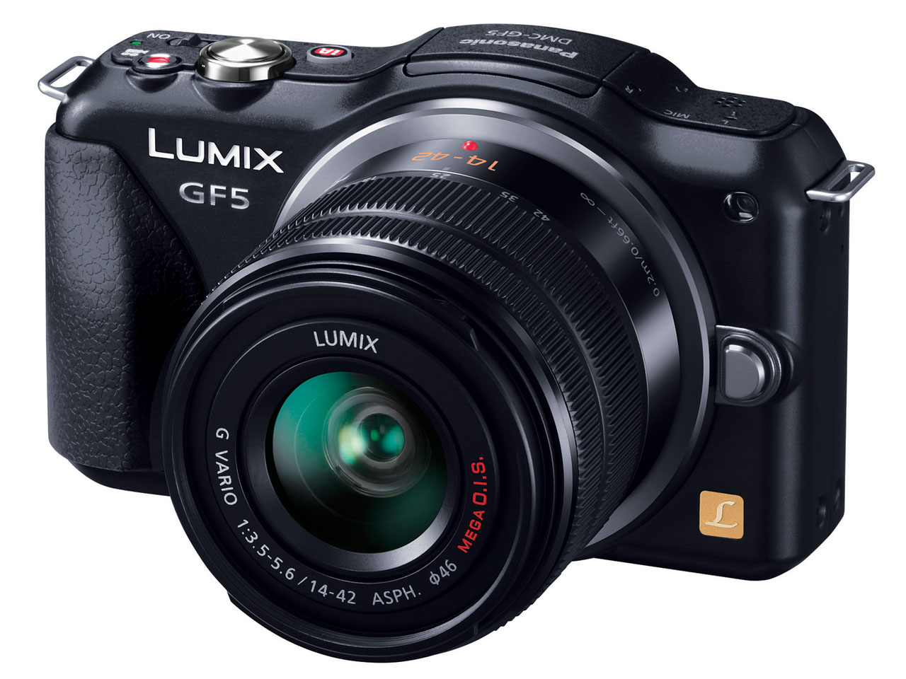 LUMIX DMC-GF5WA-K �_�u���Y�[�������Y�L�b�g [�G�X�v���u���b�N]