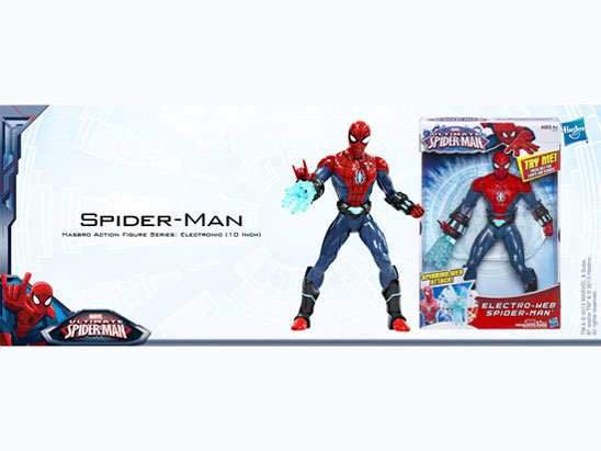 �A�N�V�����t�B�M���A �A���e�B���b�g�E�X�p�C�_�[�}�� 10�C���` �G���N�g���j�b�N �X�p�C�_�[�}�� �̐��i�摜