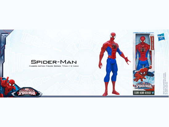 �A�N�V�����t�B�M���A �A���e�B���b�g�E�X�p�C�_�[�}�� 12�C���` �^�C�^�� �X�p�C�_�[�}�� �̐��i�摜