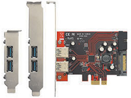 USB3.0R-P2H2-PCIE [USB3.0] �̐��i�摜