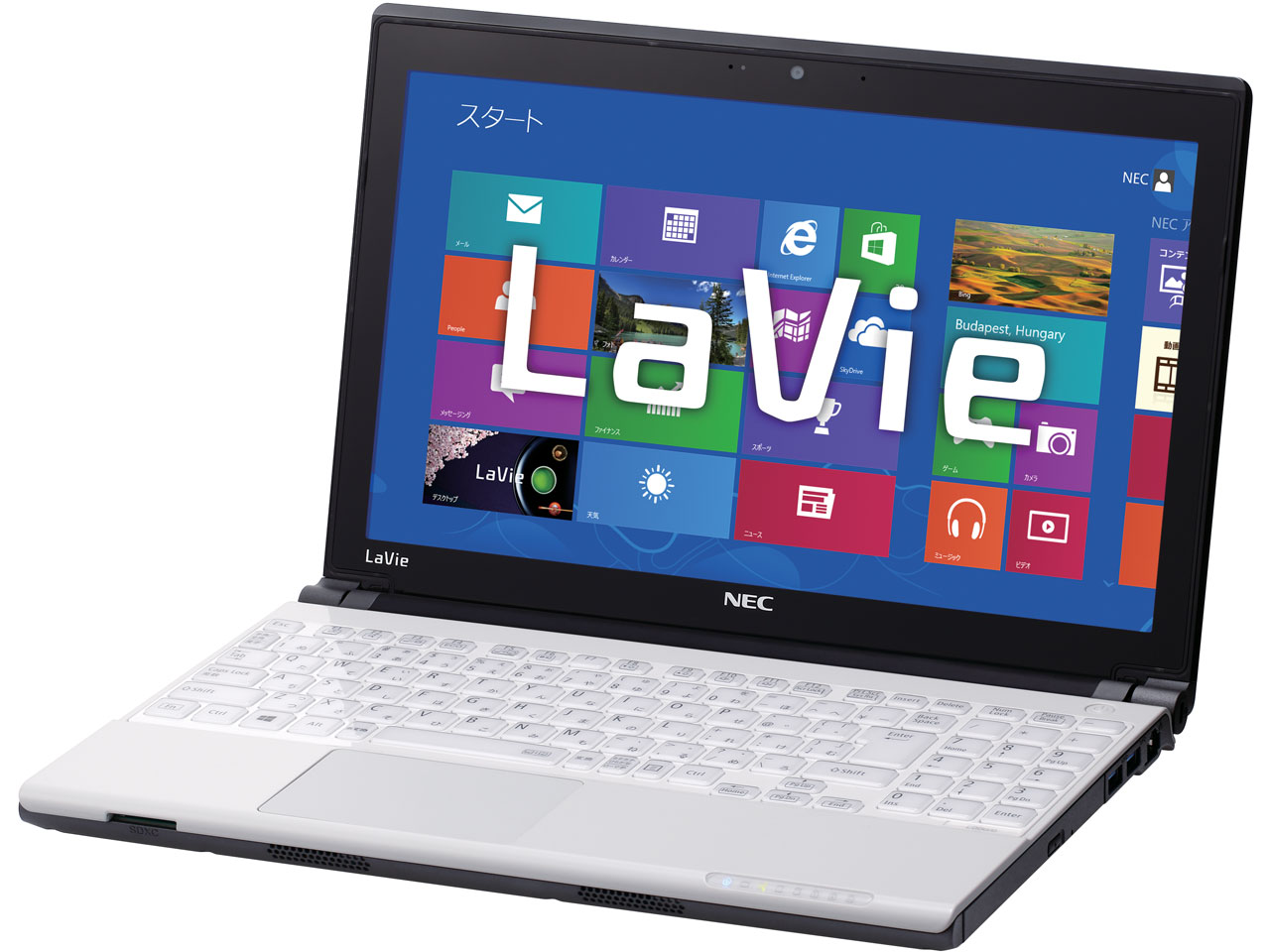 NEC LaVie M LM550/LS6W PC-LM550LS6W [フラッシュホワイト] 価格比較 - 価格.com