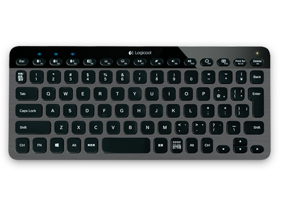 ロジクール Illuminated Keyboard K810 取扱説明書・レビュー記事