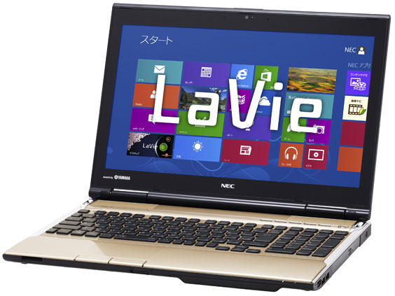 LaVie G �^�C�vL PC-GL265GEDW [�N���X�^���S�[���h] �̐��i�摜