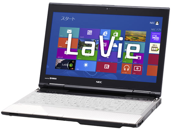 LaVie G �^�C�vL PC-GL265HEDW [�V���C���z���C�g] �̐��i�摜
