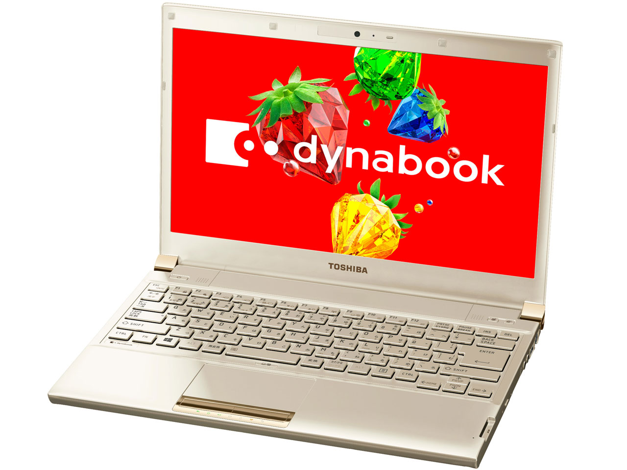 価格.com - 『本体 正面』 dynabook R732 R732/37HK PR73237HRMK [スパークルゴールド] の製品画像