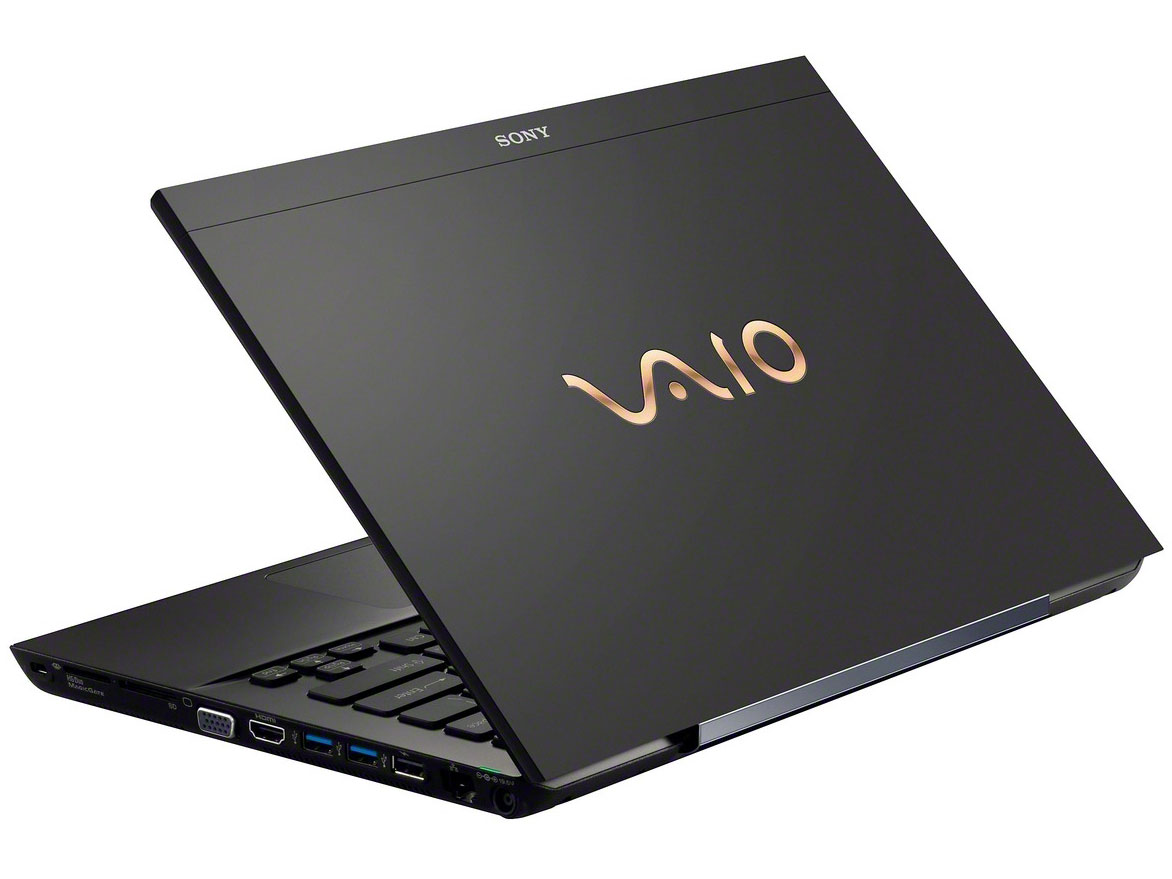 VAIO S�V���[�Y13P SVS13A3AJ Core i7/Windows 8 Pro���ڃ��f�� [�u���b�N] �̐��i�摜
