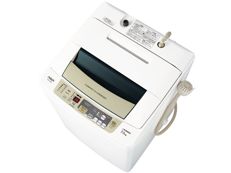 AQUA 洗濯機7kg AQW-P70C(W) 2014年製 ヨドバシ.com - AQUA アクア 簡易乾燥機能付き洗濯機（7.0kg