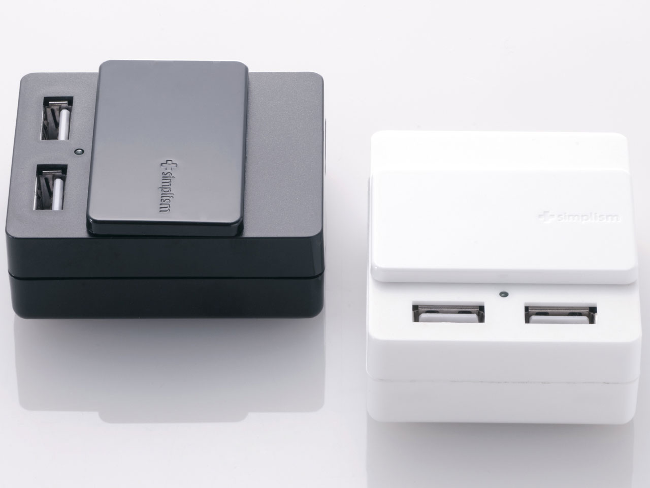 Dual USB Charger Slide TR-DUSLIDE-BK [�u���b�N]
