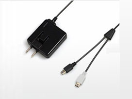 Wii U/3DSLL/3DS/DSi�p �c�C���[�d�����OAC�A�_�v�^ DJ-TJLAC