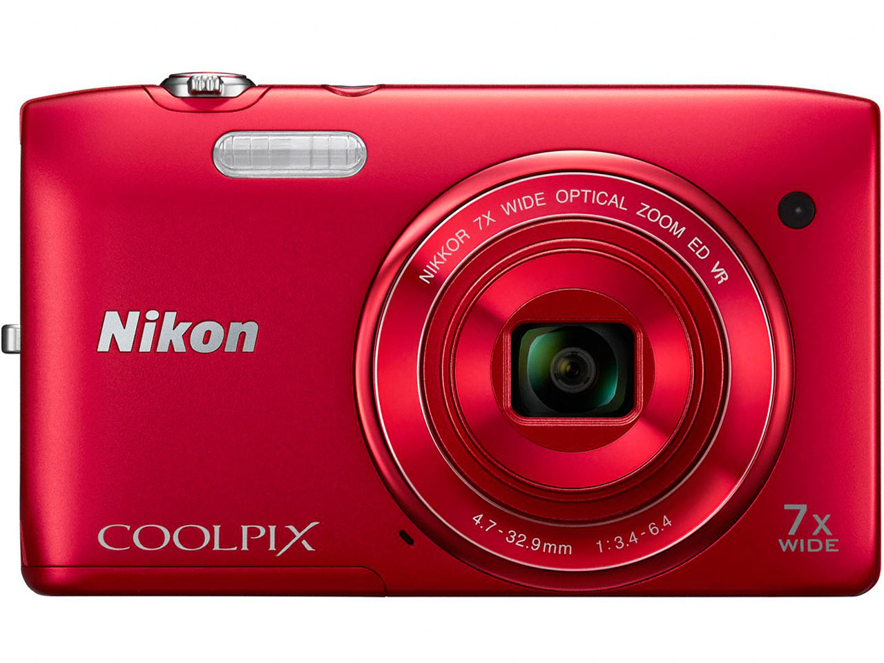 Nikon デジタルカメラ COOLPIX S3500 ストロベリーピンク ニコン