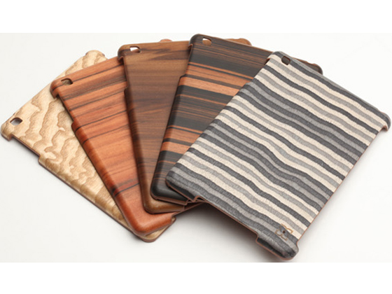 iPad Mini Real wood case Genuine Sai sai [�T�C�T�C]