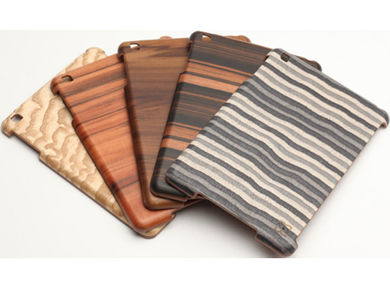 iPad Mini Real wood case Caleido Wild horse [�z�[�X]