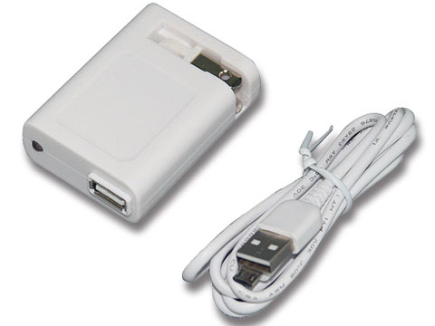 2A USB AC Adaptor + microUSB Cable Set for Tablet BM-USB2ASET/WH [�z���C�g] �̐��i�摜