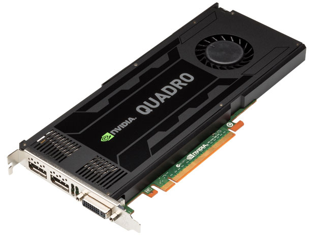 NVIDIA Quadro K4000 [PCIExp 3GB]