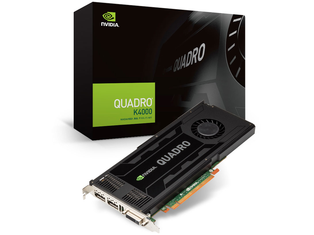 ELSA NVIDIA Quadro K4000 [PCIExp 3GB] 価格比較 - 価格.com