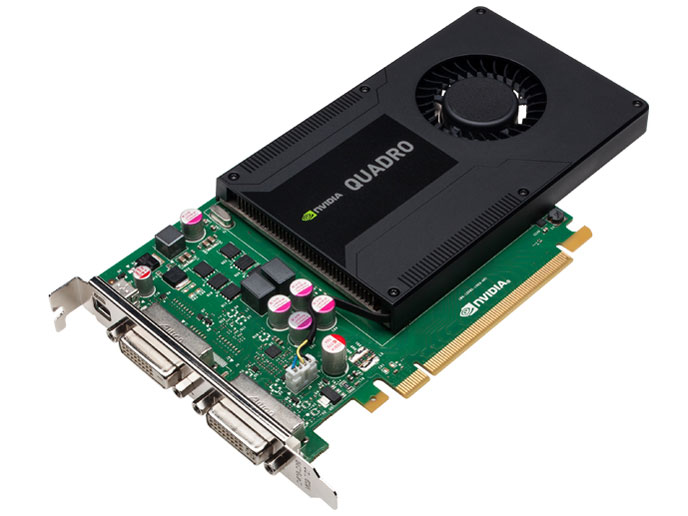 NVIDIA Quadro K2000D [PCIExp 2GB]