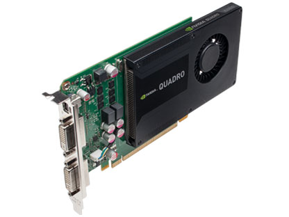 NVIDIA Quadro K2000D [PCIExp 2GB]