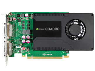 NVIDIA Quadro K2000D [PCIExp 2GB]
