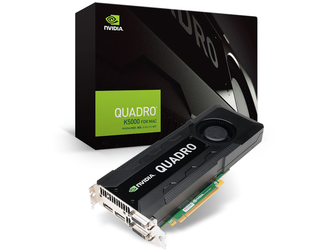 価格.com - NVIDIA Quadro K5000 for Mac [PCIExp 4GB] の製品画像
