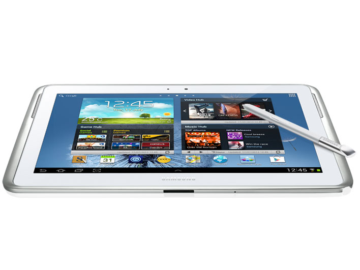 Galaxy Note 10.1 GT-N8000 [Pearl White]