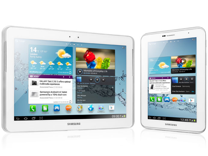 Galaxy Tab 2 7.0 3G+Wi-Fi GT-P3100 [Pure White]
