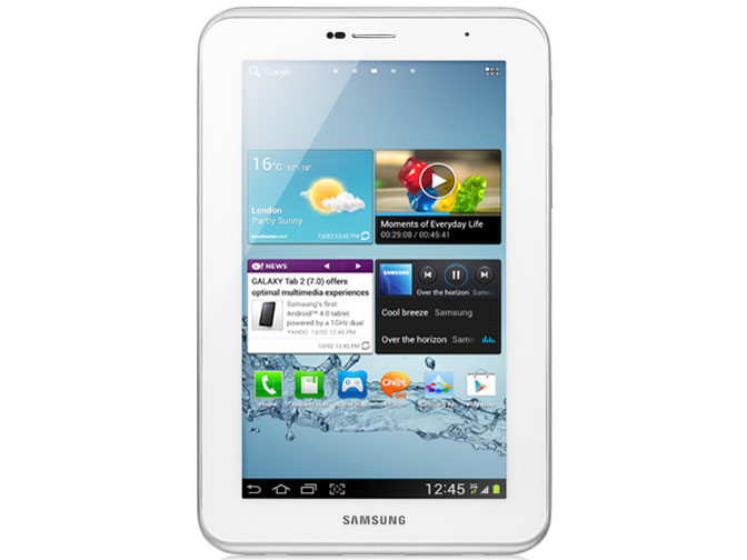 Galaxy Tab 2 7.0 3G+Wi-Fi GT-P3100 [Pure White] �̐��i�摜