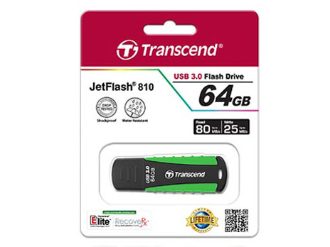 JetFlash 810 TS64GJF810 [64GB �O���[��]