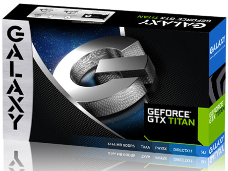 GALAXY GeForce GTX TITAN [PCIExp 6GB]