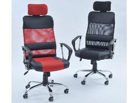 �n�C�o�b�N���b�V���`�F�A 6435-32165-B-Y ��×�� [�j�b�Z��]
