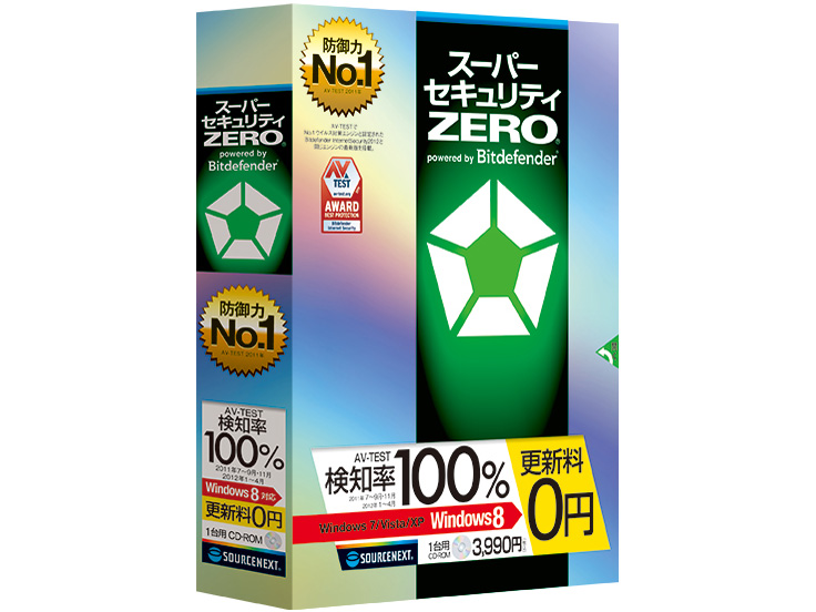 �X�[�p�[�Z�L�����e�BZERO Windows 8�Ή� 1��p �̐��i�摜