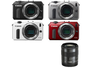 EOS M EF-M18-55 IS STM �����Y�L�b�g [�z���C�g]