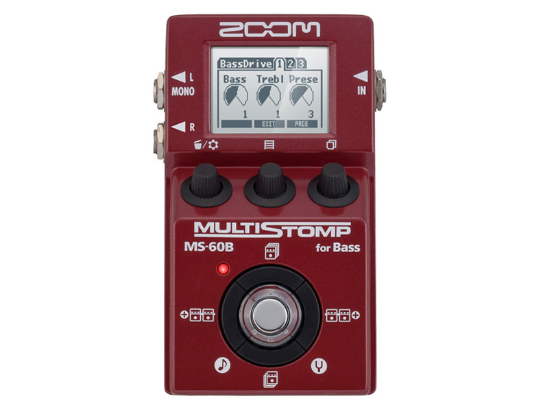 ZOOM MS60B ベースマルチエフェクター 箱説明書あり