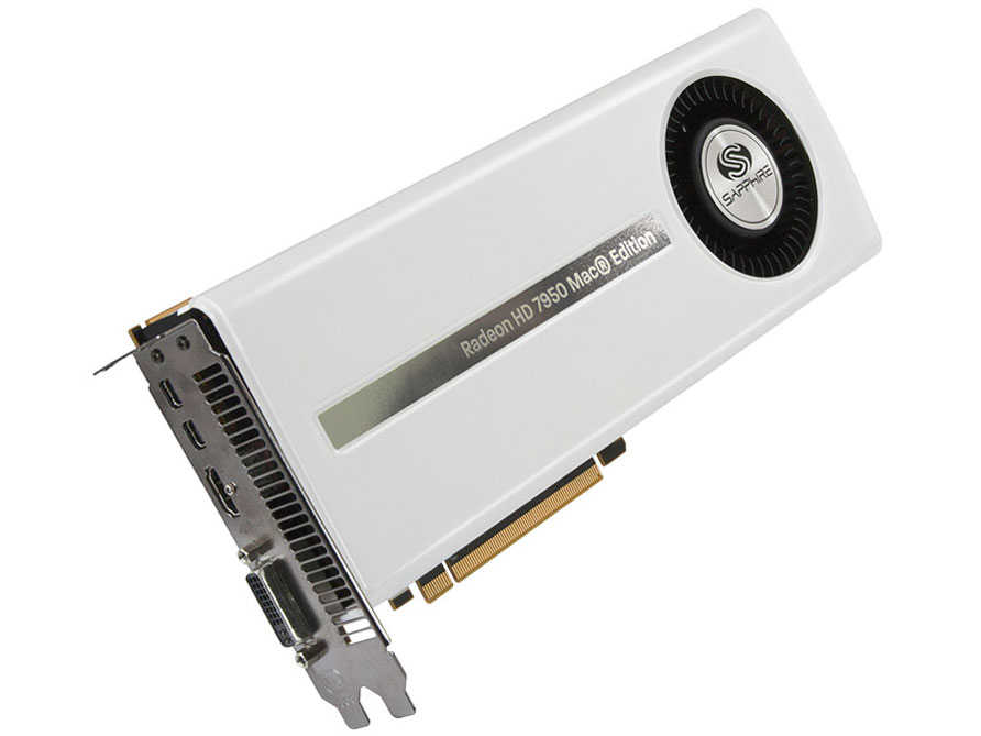 SAPPHIRE HD7950 3G GDDR5 PCI-E HDMI/DVI-I/DUAL MINI DP MAC EDITION [PCIExp 3GB]