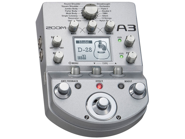 A3 Pre-Amp & Effects for Acoustic Guitar