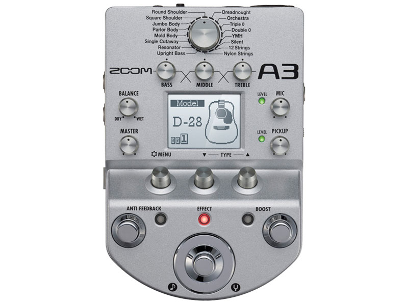 A3 Pre-Amp & Effects for Acoustic Guitar �̐��i�摜