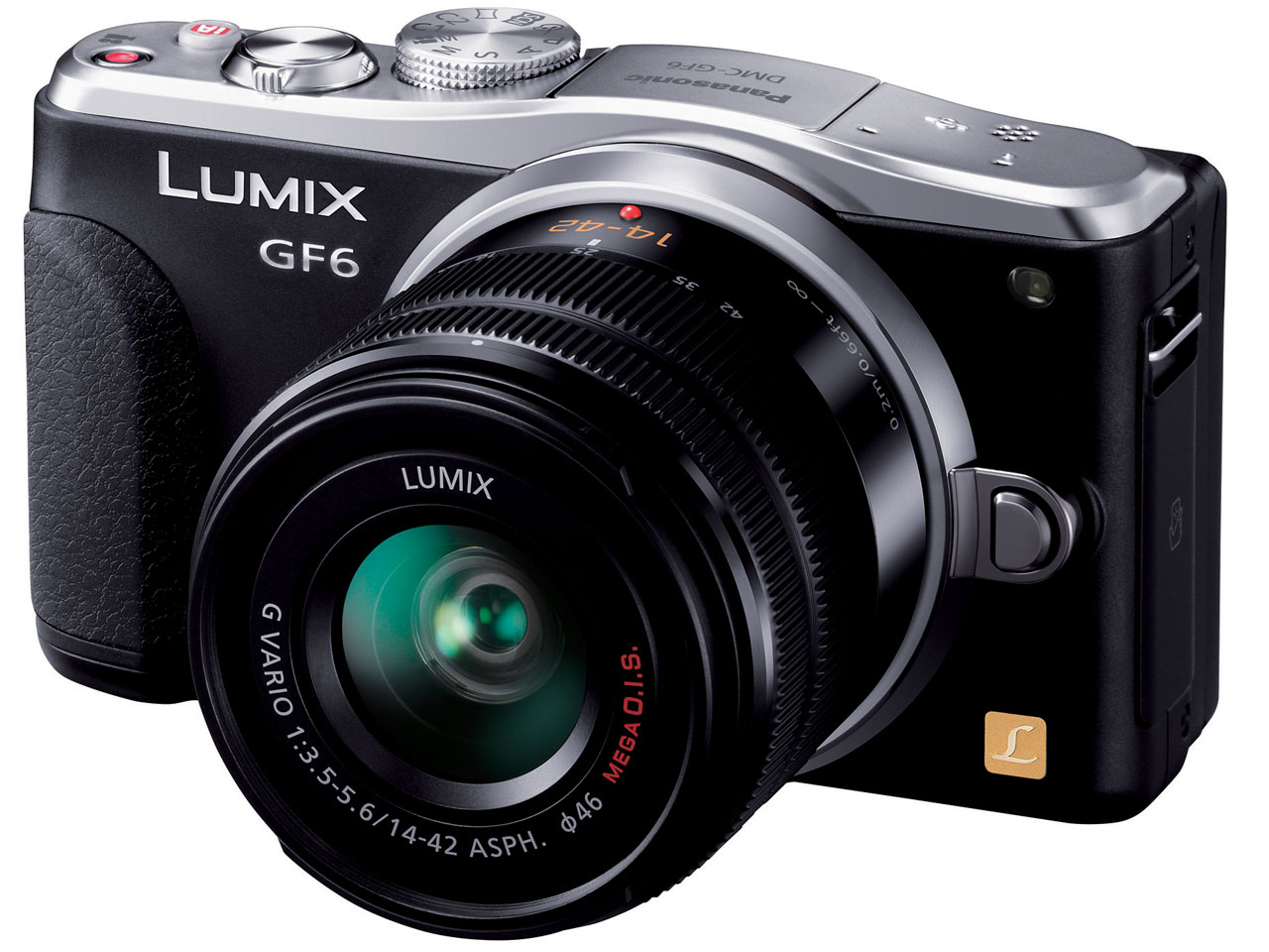 LUMIX DMC-GF6W-K �_�u���Y�[�������Y�L�b�g [�u���b�N]