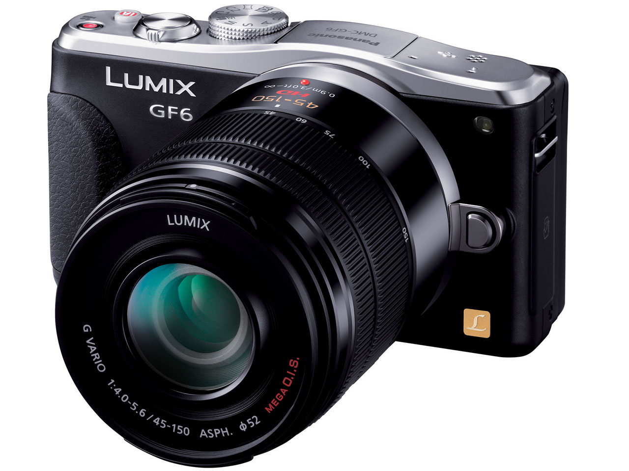 LUMIX DMC-GF6W-K �_�u���Y�[�������Y�L�b�g [�u���b�N]