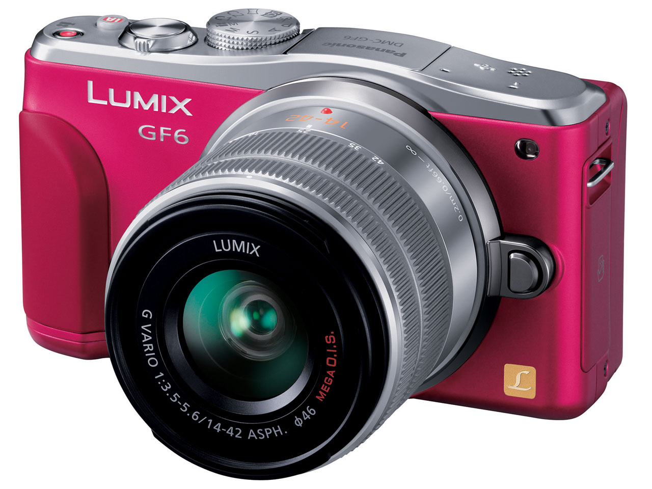 LUMIX DMC-GF6W-R �_�u���Y�[�������Y�L�b�g [���b�h]