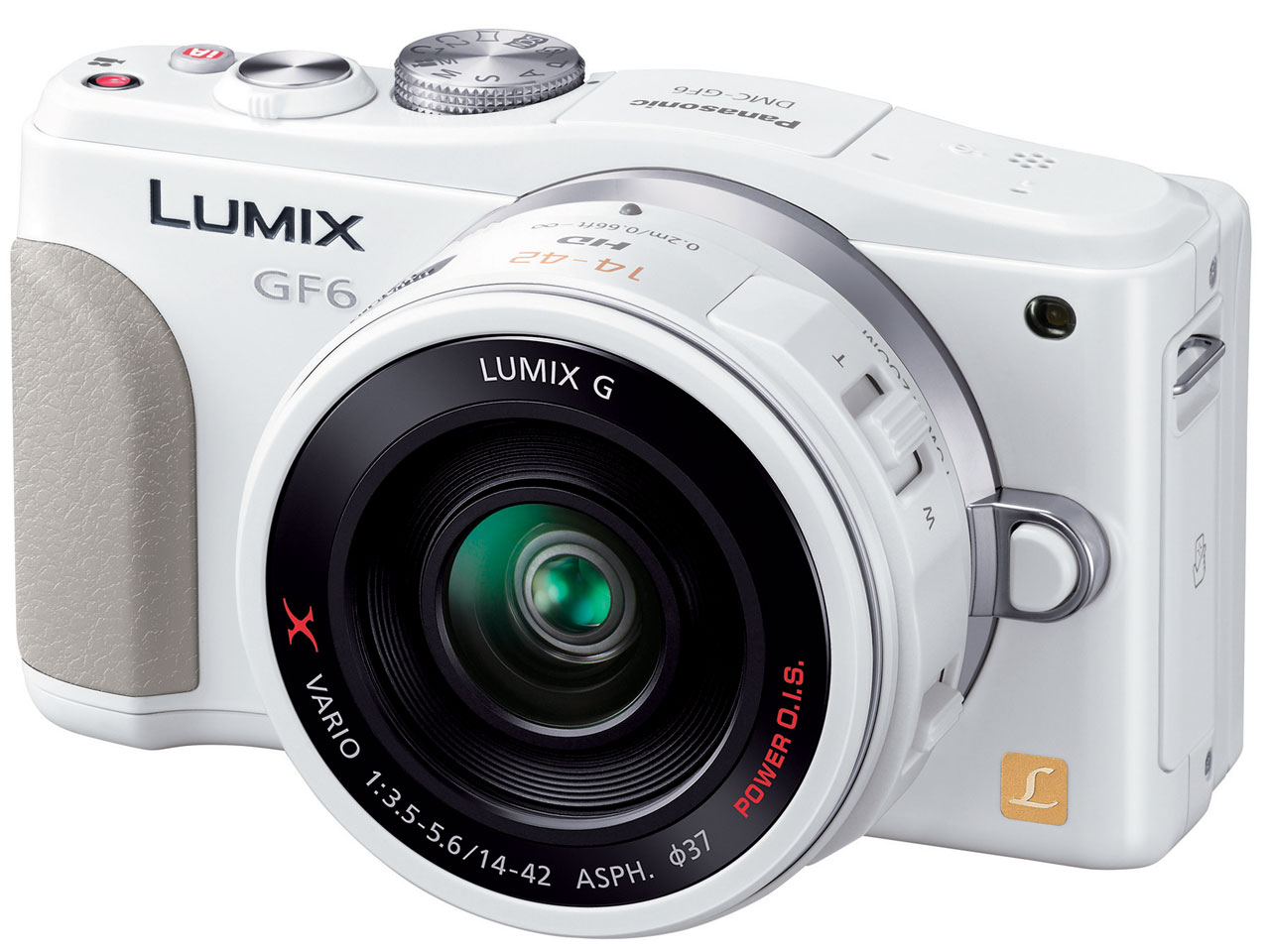 LUMIX DMC-GF6X-W �d���Y�[�������Y�L�b�g [�z���C�g]